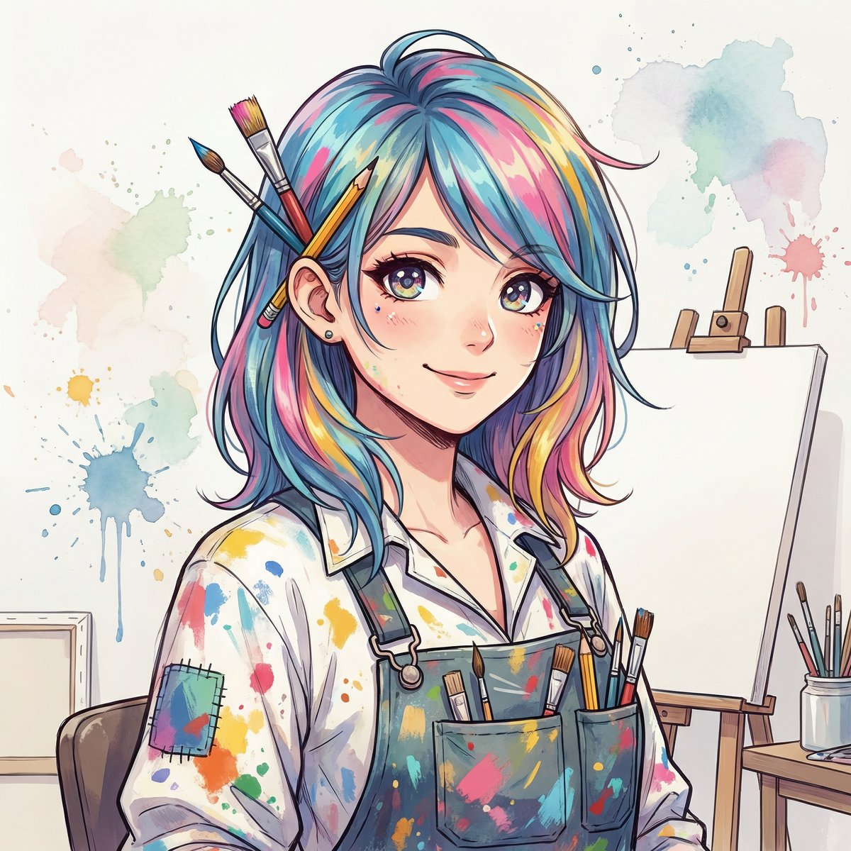 大象传媒动漫原画师林彩绘